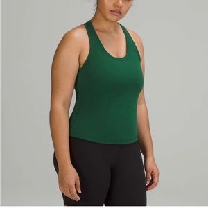 NWOT Lululemon Cool Racerback Everglade Green